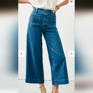 SPANXshape™ EveryWear Cropped Wide Leg Jeans